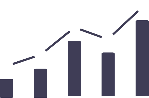 Bar And Line Graph Growth